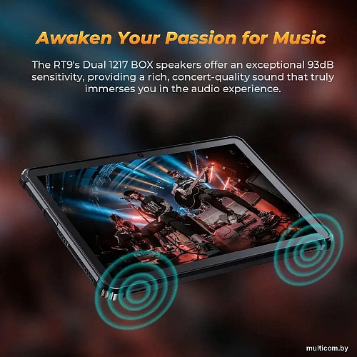 Планшет Oukitel RT9 6GB/256GB (черный)