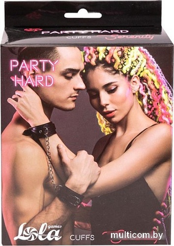 Наручники Lola Games Party Hard Serenity (черный)