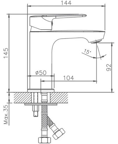 Смеситель Haiba HB10563