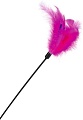 Игрушка для кошек Beeztees Дразнилка с мягкими перьями розовый 45 см