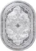 Ковер для жилой комнаты Sirma Carpet Portfolio 05418O-WHITE-GREY-OVAL (1.4x2)