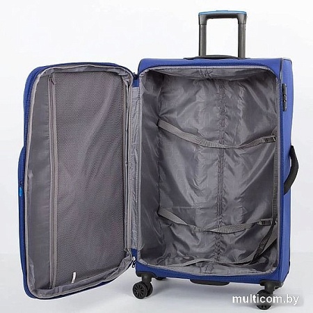 Чемодан-спиннер Francesco Molinary 111-22039W/3-28NAV (синий)