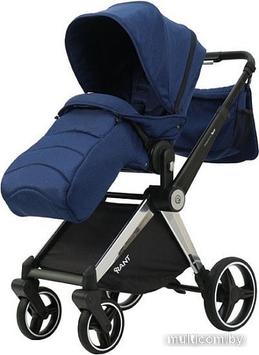 Универсальная коляска Rant Links (2 в 1, синий)