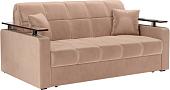 Диван Мебель-АРС Аккордеон Бакли ППУ 155x200 (бежевый кордрой)