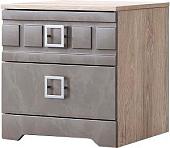 Тумба КМК Мебель 2Я Римини 0989.2 (дуб мадура/перламутр тауп 296J2)