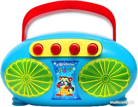 Интерактивная игрушка Азбукварик Магнитофончик Диско-хит 4680019281773