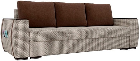 Диван Лига диванов Брион 101781 (бежевый/коричневый)