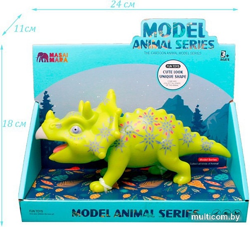 Фигурка Masai Mara Дрими. Динозавр Питер Пентацератопс MM206-449