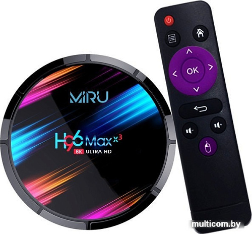 Смарт-приставка Miru H96 Max X3 4ГБ/32ГБ