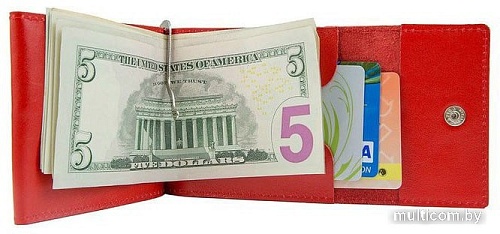 Зажим для денег EZcase One (красный)