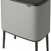 Brabantia Bo Touch Bin 11+23 л (минерально-серый)