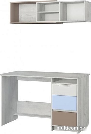 Полка Аквилон Зефир № 7.2 (дуб эльза/мокко)