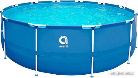 Каркасный бассейн Jilong SteelSuper Round Pools JL17798EU с насосом (300x76, синий)