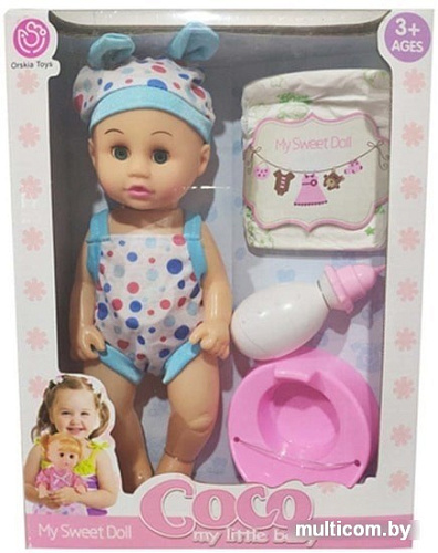 Пупс Наша Игрушка Мой малыш 8299-8