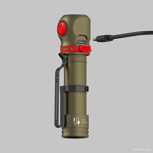Фонарь Armytek Elf C2 USB-C Победа (белый)