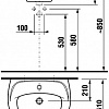 Умывальник Jika Lyra 50x41 [8.1427.0.000.104.9]