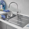 Кухонная мойка Grohe K400 + Grohe Concetto 31570SD0
