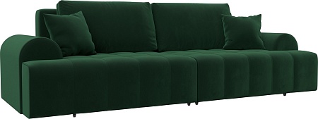 Диван Лига диванов Лига-080 131116 (велюр Seven 626 зеленый)