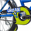Детский велосипед Novatrack Urban 18 (синий/желтый, 2019)
