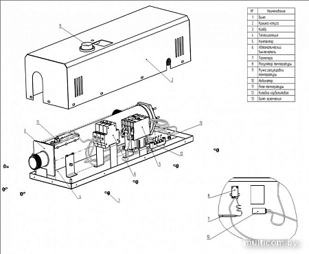 Отопительный котел ElectroVel ЭВПМ-18 ВКР