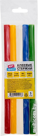 Клеевые стержни ArtSpace 267906 (5 шт, ассорти)