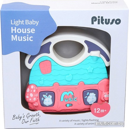 Интерактивная игрушка Pituso Музыкальный дом K999-105G Pink (розовый)