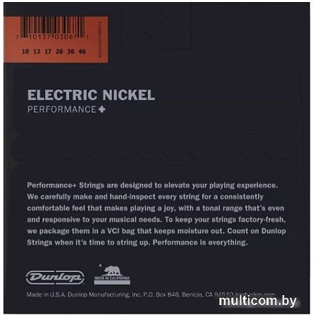 Струны для гитары Dunlop Manufacturing DEN1046