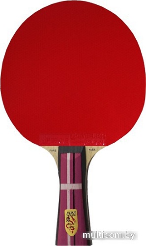 Ракетка для настольного тенниса Gambler Fire Dragon Volt M GRC-3 (коническая)