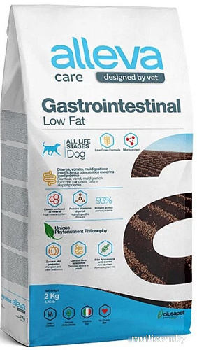 Alleva Alleva Care Dog Gastrointestinal с пониженным содержанием жира 2 кг