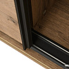 Шкаф-купе Рэйгрупп Bromo VVH 03 РГ-11.03 B 140 VVH 140x220.5 (дуб велингтон/черный)