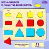 Сортер Лесная мастерская Вкладыш Геометрические фигуры 9145023
