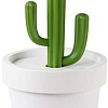 Корзина для бумаг Qualy Cactrash QL10278-WH-GN (белый/зеленый)