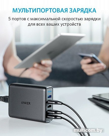 Сетевое зарядное Anker PowerPort Speed 5