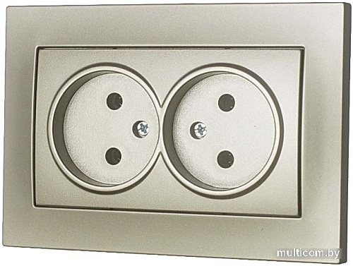 Розетка Elbi Vega 510-011430-908 (титан)