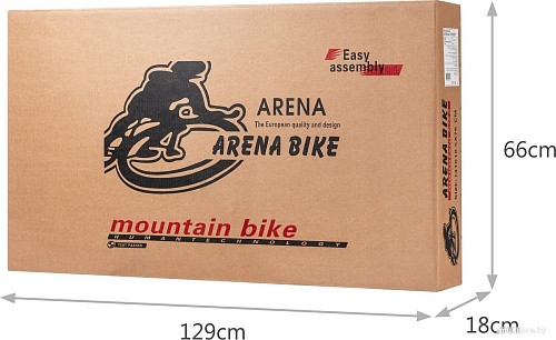 Велосипед Arena Flash 24 2024 (красный, разобранный)