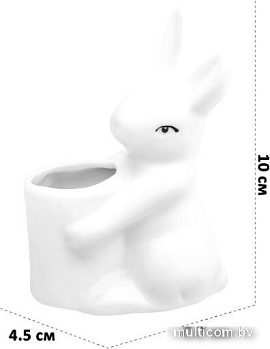Подставка для зубочисток Elan Gallery Кролик-зайчик с зубочистками 950205