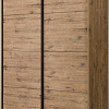 Шкаф-купе Рэйгрупп Bromo VVH 03 РГ-11.03 B 140 VVH 140x220.5 (дуб велингтон/черный)