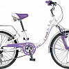 Детский велосипед Novatrack Butterfly 20 (белый/фиолетовый, 2019) 20SH6V.BUTTERFLY.VL9