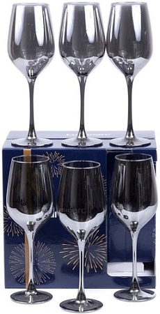 Набор бокалов для вина Luminarc Celeste. Shiny graphite P1566