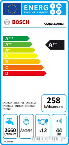 Посудомоечная машина Bosch SMI46AW04E