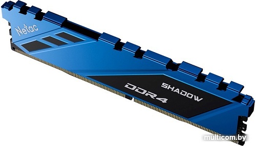Оперативная память Netac Shadow 16ГБ DDR4 2666 МГц NTSDD4P26SP-16B