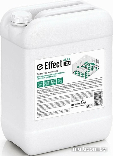 Средство для ванных комнат Effect Альфа 103 5 л