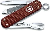 Нож-брелок Victorinox Classic Precious Alox 0.6221.4011G (коричневый)