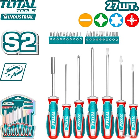 Набор отверток Total TKSDS2726 (27 предметов)