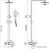 Душевая система Savol S-SUS5003H