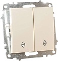 Выключатель проходной Elbi Zena-Vega 609-010300-211 (кремовый)