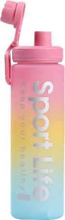 Бутылка для воды Sundays Life (0.8л, желтый)