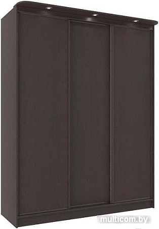 Шкаф-купе Глазов Домашний 1800 ЛДСП (венге)