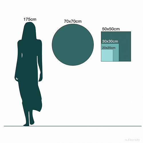 Картина Stamprint Ветка 1 SP017 (50x50)