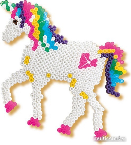 Термомозаика SES Creative Единорог и принцесса из термомозайки 06216